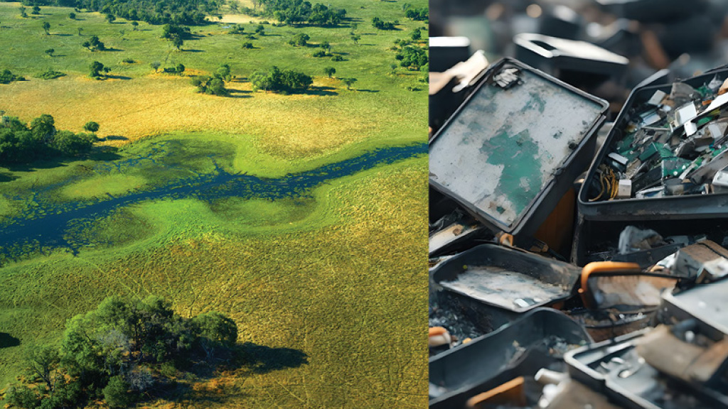 Thumbnail for the article National E-waste Monitor: Botswana 2024